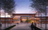 我院一期擴建項目大學生活動中心、2棟學生公寓樓建設完成主體封頂
