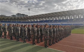 武威職業(yè)技術(shù)大學舉行2025級新生軍訓(xùn)開訓(xùn)動員大會